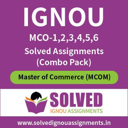 ignou mcom 2nd year assignment answers