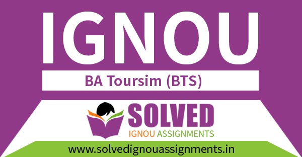 IGNOU BTS Solved Assignment