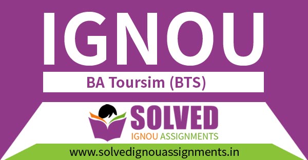 IGNOU BTS Solved Assignment